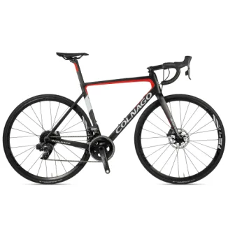 Colnago V3 Disc 105 Carbon Road Bike  - Black / Red / 45cm