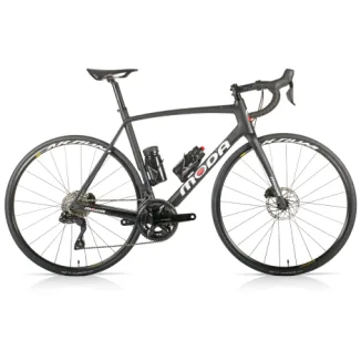 Moda Vivo 105 Di2 Disc Carbon Road Bike - 2022 - Matt Black / Large / 56cm