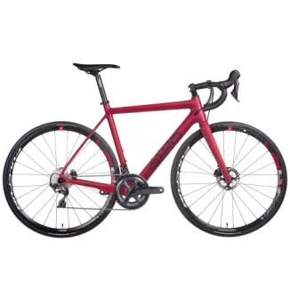 Orro Gold STC Ultegra Carbon Road Bike - Dark Red / Matte / Small / 52cm