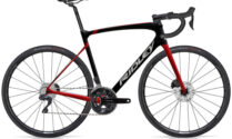 Ridley Fenix SLiC 105 Di2 Carbon Road Bike - 2023 - Black / White / Candy Red Metallic  / Large