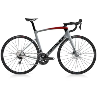 Ridley Noah Disc 105 Carbon Road Bike - 2023 - Grey / Red / Black / Medium