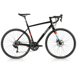 Tifosi Rostra 105 Disc Road Bike - 2022 - Black / Large