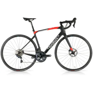 Wilier Cento1NDR Disc Ultegra RS171 Road Bike - Matt Black / Red / Large