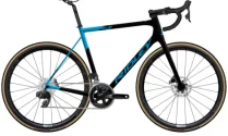 Ridley Helium Disc Rival Etap Carbon Road Bike - 2023 - Black / Belgian Blue / XSmall