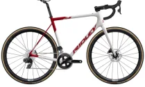 Ridley Helium Disc Rival Etap Carbon Road Bike - 2023 - Red / White / Large
