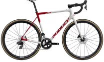 Ridley Helium Disc Rival Etap Carbon Road Bike - 2023 - Red / White / Small