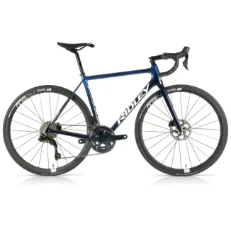 Ridley Helium SLX Disc 105 Di2 Carbon Road Bike - Dark Blue / Fade / XLarge