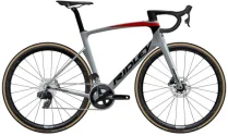 Ridley Noah Disc Rival Etap Carbon Road Bike - 2023 - Grey / Red / Black / Large