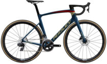 Ridley Noah Disc Rival Etap Carbon Road Bike - 2023 - Jeans Blue / Ruby Red / Gold / Small
