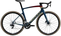 Ridley Noah Disc Rival Etap Carbon Road Bike - 2023 - Jeans Blue / Ruby Red / Gold / XLarge