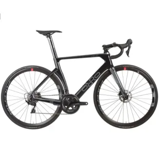 Orro Venturi Evo 105 Carbon Road Bike - 2023 EX DEMO - Black / Silver / Large / 53.5cm