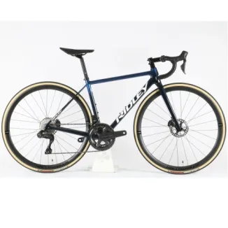 Ridley Helium SLX Disc Ultegra Di2 Carbon Road Bike - Dark Blue / Fade / XXSmall