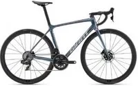 Giant TCR Advanced Pro Disc 0 AXS Road Bike  2024 Large - Gloss Blue Dragonfly/ Chrome Carbon