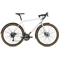 Octane One Kode ADV Commuter Road Bike (2022) - White/Black