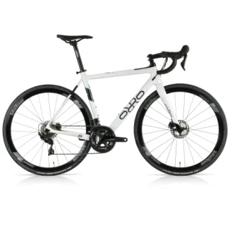 Orro Gold Evo 105 Team 35 Carbon Road Bike - Gloss White / Large / 56cm