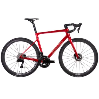 Orro Gold STC Dura Ace Di2 Zipp Limited Edtion Carbon Road Bike  - Flame Red / XLarge / 57cm