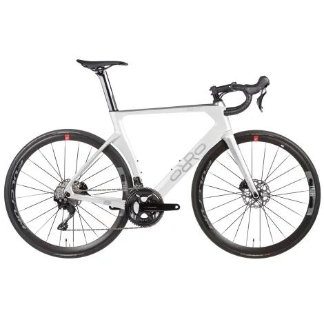 Orro Venturi Evo 105 R7120 R800 Carbon Road Bike  - White / Silver / Large / 53cm