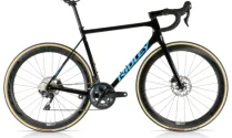 Ridley Helium Disc Ultegra Carbon Road Bike - Black / Belgian Blue / Large