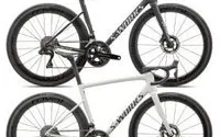 Specialized S-works Tarmac SL8 Shimano Dura-ace Di2 Carbon Road Bike  2024 52cm - Satin Carbon + Viavi Cynan Blue/Gloss Metallic White Silver