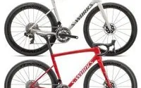 Specialized S-works Tarmac Sl8 Sram Red Etap Axs Carbon Road Bike 2024 44cm - Gloss Red Sky + Fiery Red Strata/Satin White