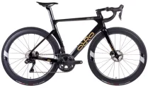 Orro Venturi STC Ultegra Di2 SC 55 Carbon Road Bike - 2024 - Black / Gold Gloss / 48cm / Small