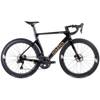 Orro Venturi STC Ultegra Di2 SC 55 Carbon Road Bike - 2024 - Black / Gold Gloss / 53cm / Large