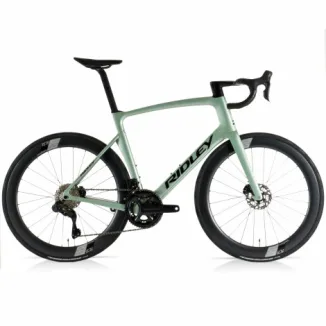 Ridley Noah Fast Disc Ultegra Di2 SC55 Carbon Custom Road Bike - Copperish Green / Black / Large
