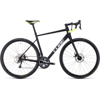 Cube Attain Race Road Bike 2024 Black/White