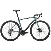 Giant TCR Advanced Pro Disc 1 AXS Road Bike 2024 Large - Gloss Dark Iridescent/ Chrome