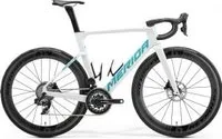 Merida Reacto 9000 Road Bike  2024 Small - White/ Teal