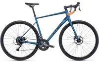 Cube Attain Road Bike 2022 atlanticblue/orange