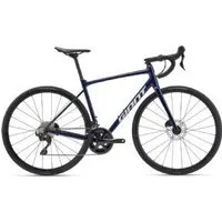 Giant Contend SL 1 Disc Road Bike 2024 Large - Gloss Eclipse/Snow Drift