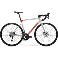 Merida Scultura 4000 Road Bike 2024 Titanium/Red