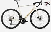 Orbea Orca M30i Road Bike 2024 Ivory White/Burgundy/Vulcano
