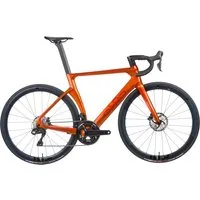 Orro Signature Venturi STC Ultegra Di2 Road Bike 2023 Orange