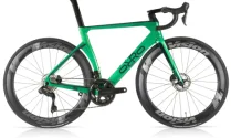 Orro Venturi STC Signature Ultegra Di2 Metron 55 Carbon Road Bike - Vivid Green / Small / 48cm