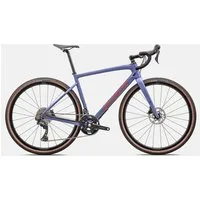 Specialized Diverge Sport Carbon Road Bike 2024 Satin Purple Indigo Tinit/Purple Indigo/Amber Glow