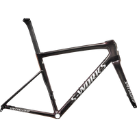 Specialized Tarmac SL8 S-Works Road Bike Frame Set 2023 Gloss Carbon/Viavi Maganta Gold/Chaos Red Pearl/White