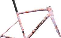 Specialized Tarmac SL8 S-Works Road Bike Frame Set 2023 Satin Powder Indigo/Amber Glow Strata/Obsidian