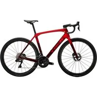 Trek Domane SLR 9 Gen 4 Road Bike 2024 Metallic Red Smoke/Red Carbon Smoke