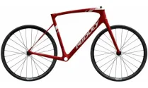 Ridley Fenix Disc 105 Carbon Road Bike - Candy Red Metallic  / White / Battleship Grey / S