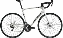 Ridley Fenix Disc 105 Carbon Road Bike - 2023 - Pearl White / Black Metallic / Empress Grey Metallic / S