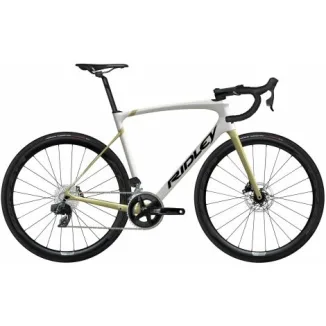 Ridley Fenix SLiC Rival AXS Carbon Road Bike - 2022 - Pearl White / Gold / Black / L