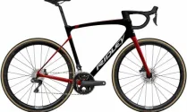Ridley Fenix SLiC Ultegra DI2 Carbon Road Bike - 2022 - Black / White / Candy Red Metallic  / M