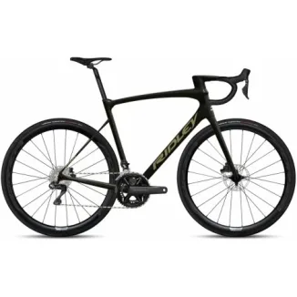 Ridley Fenix SLiC Ultegra DI2 Carbon Road Bike - Black Metallic / Gold / S