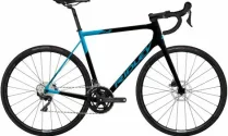 Ridley Helium Disc Ultegra Carbon Road Bike - 2023 - Black / Belgian Blue / M