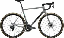 Ridley Helium SLX Disc Force AXS Carbon Road Bike - 2023 - Battle Ship Grey / Black / XS