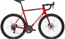 Ridley Helium SLX Disc Ultegra Carbon Road Bike - 2021 - Red / Pearl White / Black / M