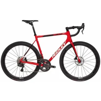 Ridley Helium SLX Disc Ultegra Carbon Road Bike - 2021 - Red / Pearl White / Black / M