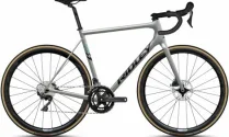 Ridley Helium SLX Disc Ultegra Carbon Road Bike - Battle Ship Grey / Black / M